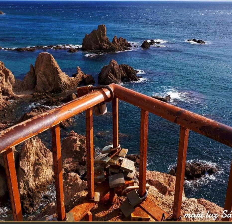 Villa Rocio, 1ª Linea Playa Y Parque Natural - Planta Baja Cabo De Gata Εξωτερικό φωτογραφία